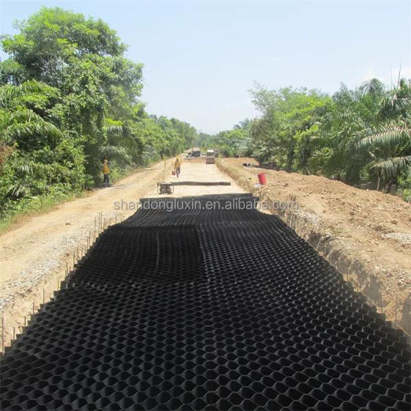 Buy cheap Geocell Driveway for Erosion Control 50mm Welding Distance and Garden Drainage Board from wholesalers