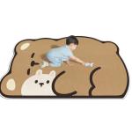 Animal Cartoon Childrens Playroom Rug 50*150cm Large Area Rug For Playroom
