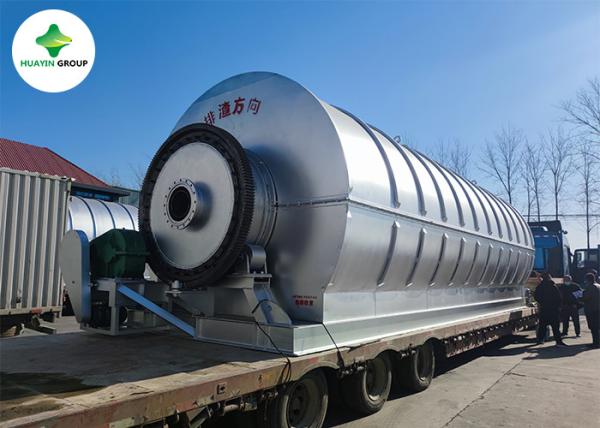 Buy cheap 50Ton Rubber Oil Pyrolysis Machine Used Tyre Pyrolysis Recycling Plant from wholesalers