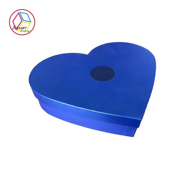 Buy cheap Heart Shaped Jewelry Box Pearl Paper Recyclable Feature Eco - Friendly from wholesalers
