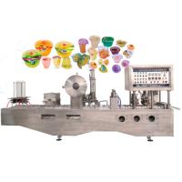 Buy cheap Plastic Cup Filling and Sealing machine for Jelly product