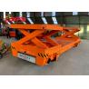 Buy cheap Track Mounted Warehouse Battery High Load Transfer Cart Lift from wholesalers