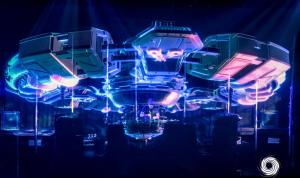 Wholesale Holo Gauze Holographic Projection System Invisible Hologram Screen For Stage from china suppliers