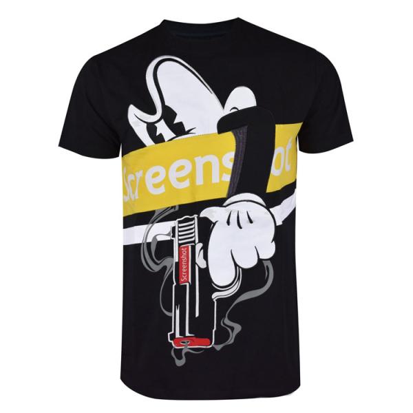 Buy cheap 3D Printing Stylish Mens T Shirts Mickey Mouse Pattern For Adults / Teenager from wholesalers
