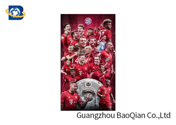 Buy cheap Flip Effect 3D Lenticular Poster PET / PP Materail Football Star Advertisement from wholesalers