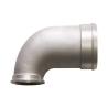 Buy cheap ODM A356 Aluminum Casting Parts Aluminum Intake Elbow For Engine Parts from wholesalers