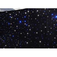 Buy cheap Blue And White LED Star Curtain Backdrop DMX Control For Wedding Event Stage product
