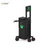 Buy cheap Floor Black Metal Game Console Display Stand with Luminous Logo from wholesalers