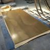 Buy cheap Industrial Hard Copper Brass Metals Plate C2600 C2800 C10100 Material from wholesalers