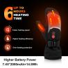 Buy cheap Winter Warming Skiing Rechargeable Heated Gloves Mittens Black Adult Waterproof Anti Slip from wholesalers