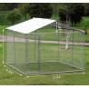 Buy cheap Rust Resistant Galvanized Steel 4x4m Dog Run Kennel from wholesalers