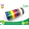 Buy cheap White / Yellow / Red Crepe Paper Decorative Masking Tape With Rubber Based Gule from wholesalers
