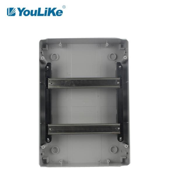 Buy cheap Outdoor Waterproof 24 Way Electrical Power Plastic MCB Distribution Box from wholesalers