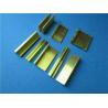 Buy cheap Decorative Brass Extrusion Door & Window Frame Customized Sizes from wholesalers