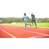 Buy cheap 13mm Thickness Tartan Running Track With Low Maintenance Customized from wholesalers