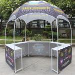 Advertising Outdoor Event Tent White Powder Coated Dye Sublimation Oxford Kiosk