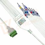 GE Marquette Ecg Monitor ecg lead cable One Piece Needle AHA