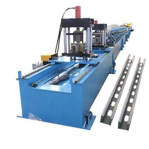 Buy cheap Slotted Unistrut Channel Roll Forming Machine from wholesalers
