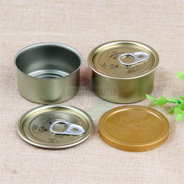 Buy cheap Durable Black Cap Easy Open Tin Cans For Cali Hemp Packaging Tin Box from wholesalers