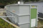 Carbon Steel Shell Wastewater Treatment Equipment Above Ground / Underground FRP