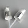 Buy cheap Shiny Silver Aluminum Cosmetic Pump 18mm 20mm 24mm for 20/410 White Plastic from wholesalers