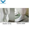 Buy cheap Fluidproof White Disposable Coveralls With Hooded Design 50000PCS/Day Production Ability from wholesalers