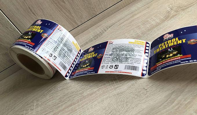 Glossy self-adhesive paper packaging sticker label manufacturer