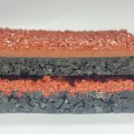 Athletic Running Track EPDM Rubber Athletic Flooring with Quick Installation for