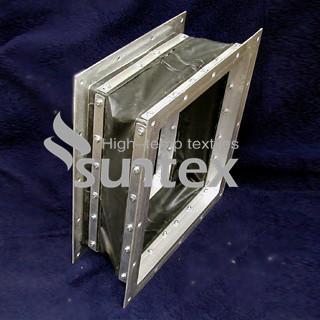 Buy cheap Red Fire Resistant Silicone Coated Glass Cloth Fabric For Hvac System Duct Connector from wholesalers