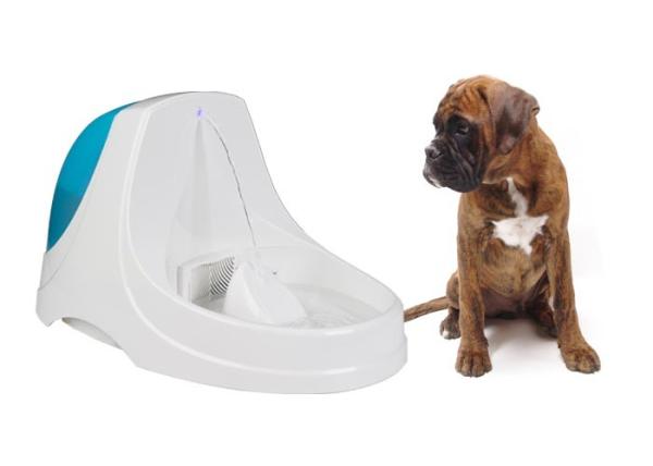 Buy cheap 50Hz / 60Hz Healthy Dog Drinking Fountain , 1.5W Dog Water Dish Fountain from wholesalers
