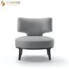 Buy cheap Rest Leather Modern Leisure Chair With Solid Wood Legs from wholesalers