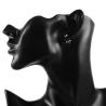 Buy cheap 316l Surgical Steel Crystal Gem Assorted Colors Ear Stud Piercing Simple Style Screw-Back Earrings Sexy Girls Jewelry from wholesalers