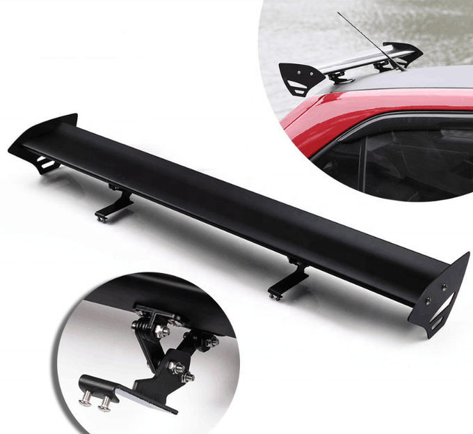 Car Modified Punch Free Universal Rear Spoiler Single Layer