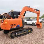 40.5 KW Hitachi Zaxis 70 7 Ton Mini Excavator in Good Condition from Japan