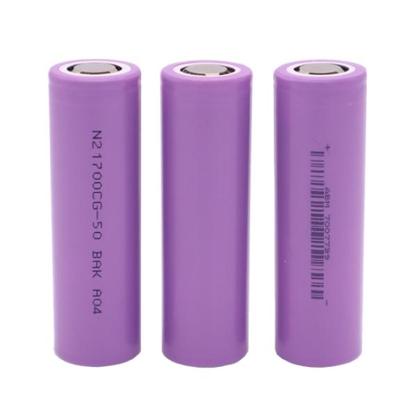 Buy cheap BAK N21700CG 21700 Battery 5000mah 2C Rechargeable Lithium Ion Battery from wholesalers