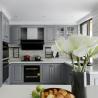 Buy cheap Solid Wood Multicolor Modular Kitchen Cabinet Shaker Door Kitchen Pantry Cupboard from wholesalers