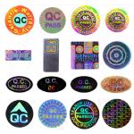 Custom Holographic Label Roll Waterproof Vinyl Sticker Design For Food Shipping
