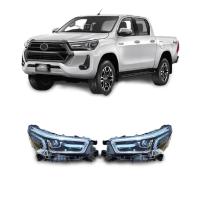 Buy cheap Manufacturer Wholesale 4X4 ABS Plastic LED Headlight Car Light for Toyota Hilux product