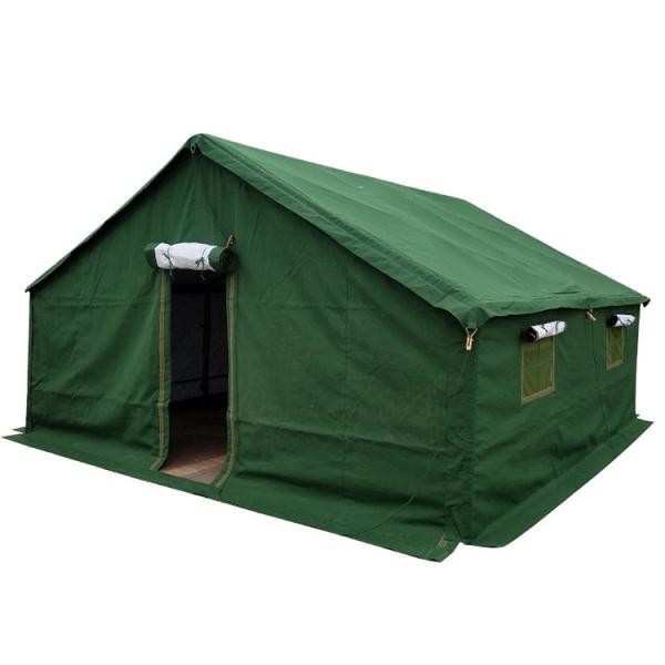 Buy cheap Virus Isolation Emergency Shelter Tent , Green Military Disaster Relief Tent from wholesalers