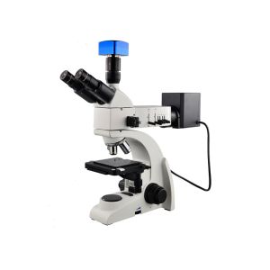 Buy cheap 5X Optical Metallurgical Microscope Trinocular Microscope With Digital Camera from wholesalers