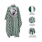 Barber Cape Large Size With Adjustable Snap Closure Waterproof Hair Cutting