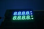 7mm 8 Digit 7 Segment Led Display OEM ultra white pure green Color