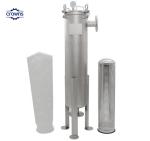 Customized ASME Standard Single Bag Filter Housing Industrial Bag Filter