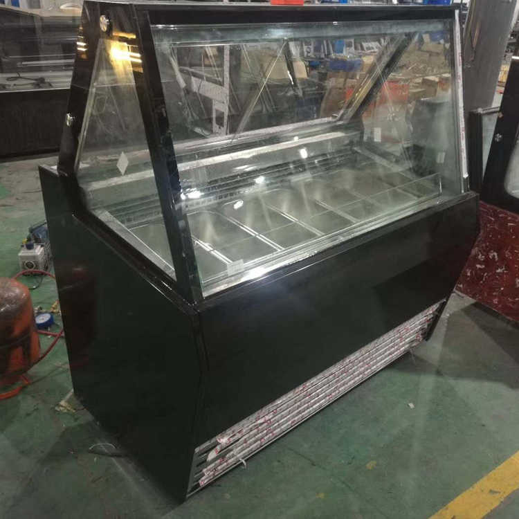 Automatic Defrost Ice Cream Scoop Commercial Display Freezer R404a 1500*1130*1350mm
