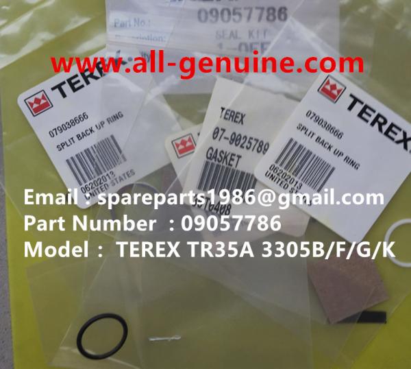 Buy cheap 09057786 SEAL OF TEREX NHL SANY TR35A 3303 3305 3307 TR50 TR60 TR100 NTE240 NTE260 MT3600 MT3700 MT4400AC from wholesalers