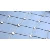 Buy cheap Rhombus Stainless Steel Cable Netting , Bird Aviary Steel Cable Mesh No Toxic from wholesalers
