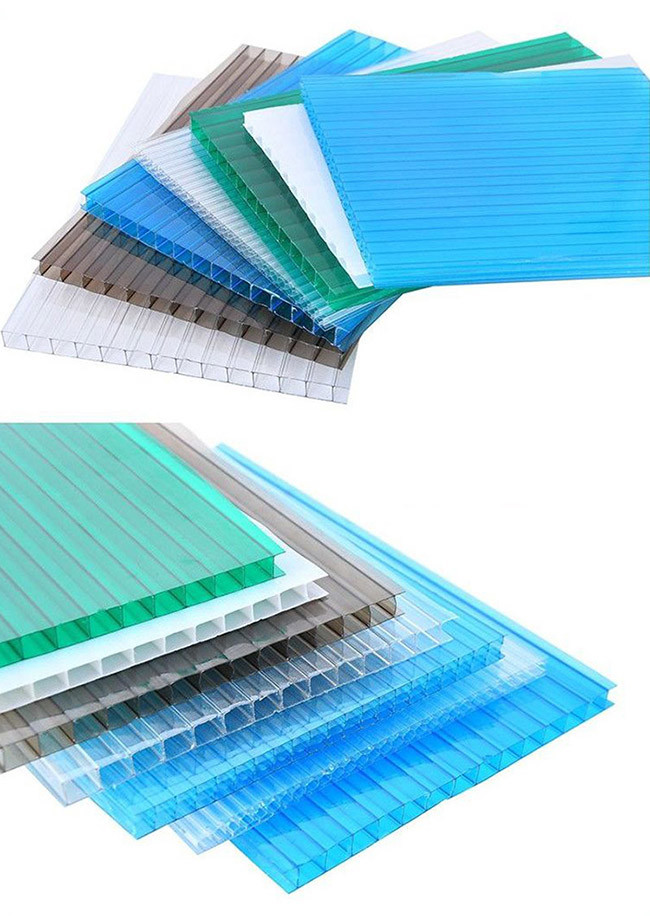 Twin Wall Soundproof Polycarbonate Hollow Sheet