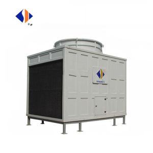 Buy cheap Industrial Square Cross Flow Water Cooling Tower for Shuangyi 400T FRP 37 Inlet Water from wholesalers