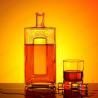 Buy cheap 500ml Square Bottle For Liquor Spirit Alcohol Drink Glass Bottle from wholesalers
