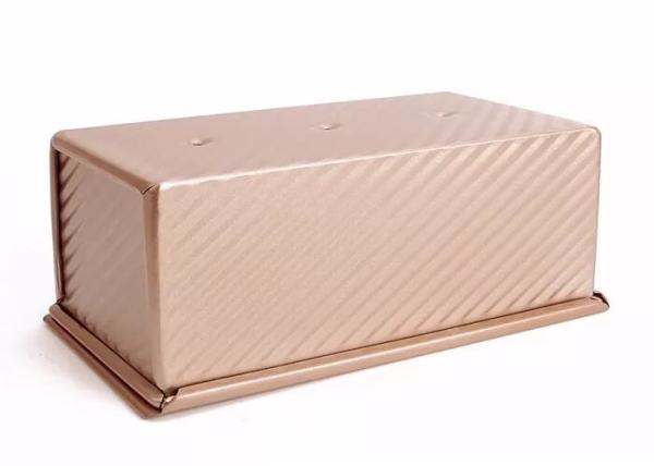 Buy cheap Foodservice NSF Gold Nonstick Aluminum Loaf Pans Corrugated Loaf Pan Bread Tin from wholesalers